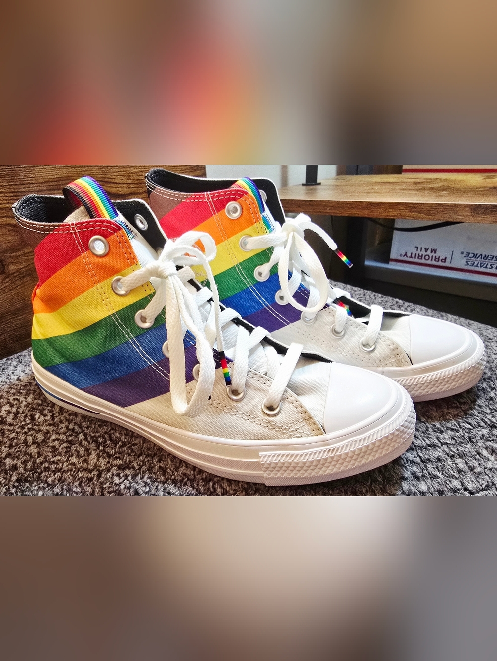 Converse Chuck Taylor All Star Pride High Tops – “More Color, More Pride”Edition - Picture 8 of 10
